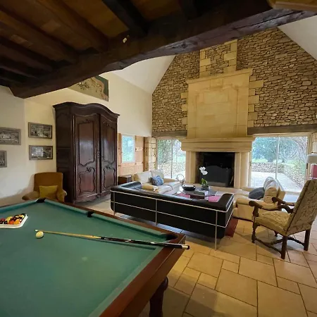 Manoir De La Brunie-grand Longere Dom wakacyjny Coux-et-Bigaroque-Mouzens