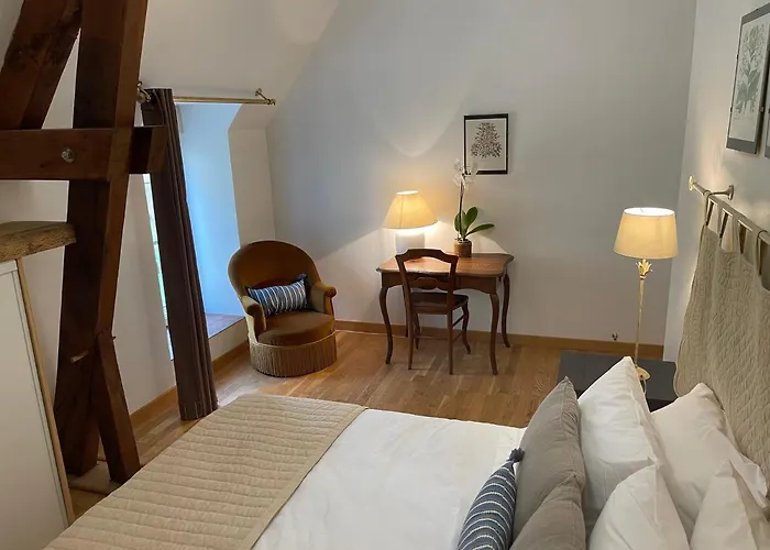 펜션 Manoir De La Brunie-grand Longere 쿠에뜨비가로크